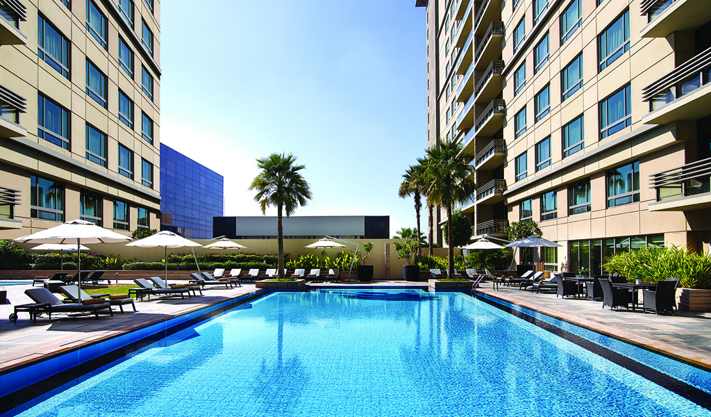 Pool-side Dining